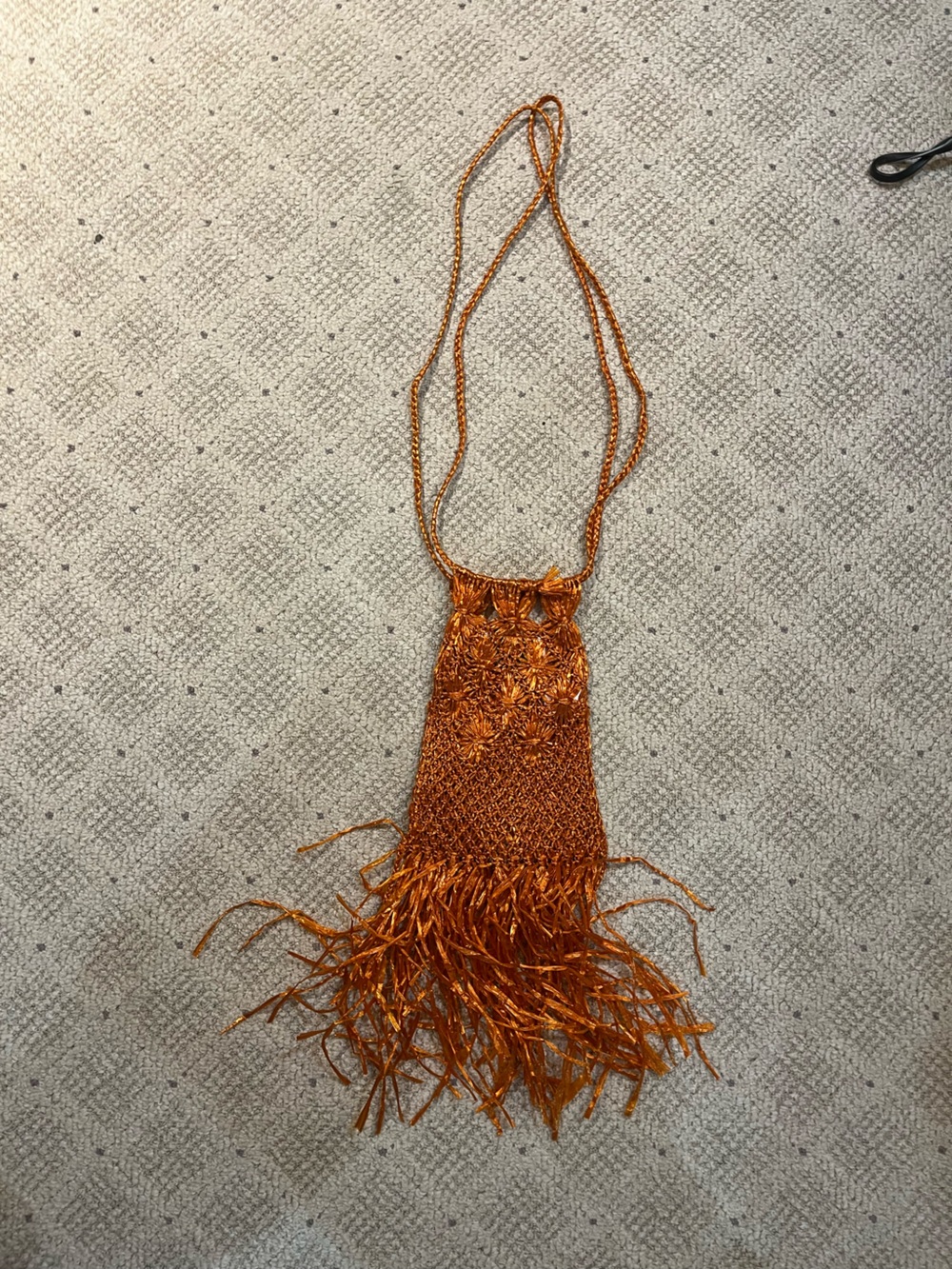 Antik Batik Raffia Shoulder Bag. - Picture 5 of 9